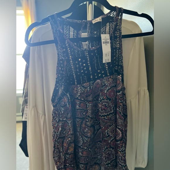Hollister size S Beaded lace,floral - Picture 7 of 10